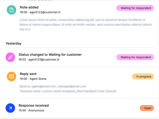 Closed Loop Feedback CLF - status