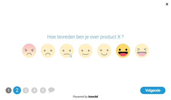 Vraagstellingen smiley