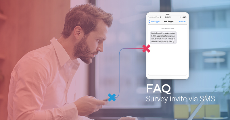 Invite via SMS - Feedback verzamelen