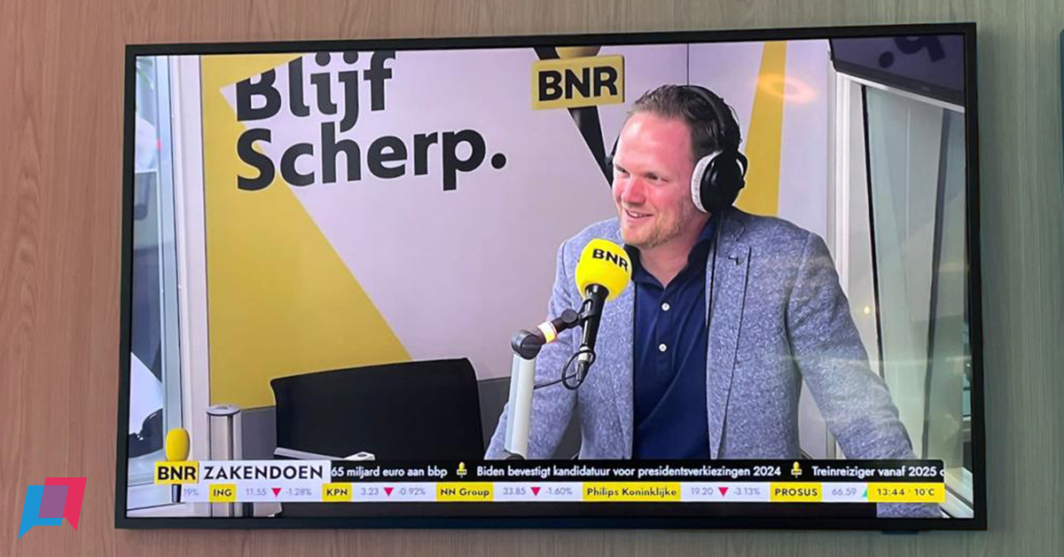 Sjors Luiten vertelt over surveymoeheid bij BNR Nieuwsradio